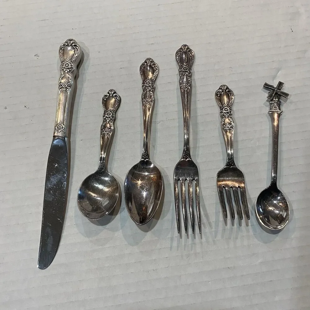 1947 Roger’s Bros Silverware Lot Of 6 Read Description